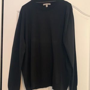 Mens Nordstrom crew neck black sweater